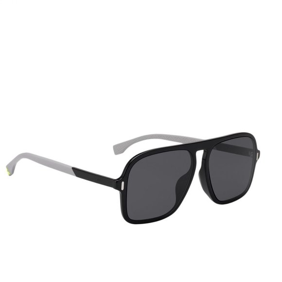 Fendi Accessories - /*S/ NWOT Fendi aviator-like black & grey frame black tinted lens sunglasses